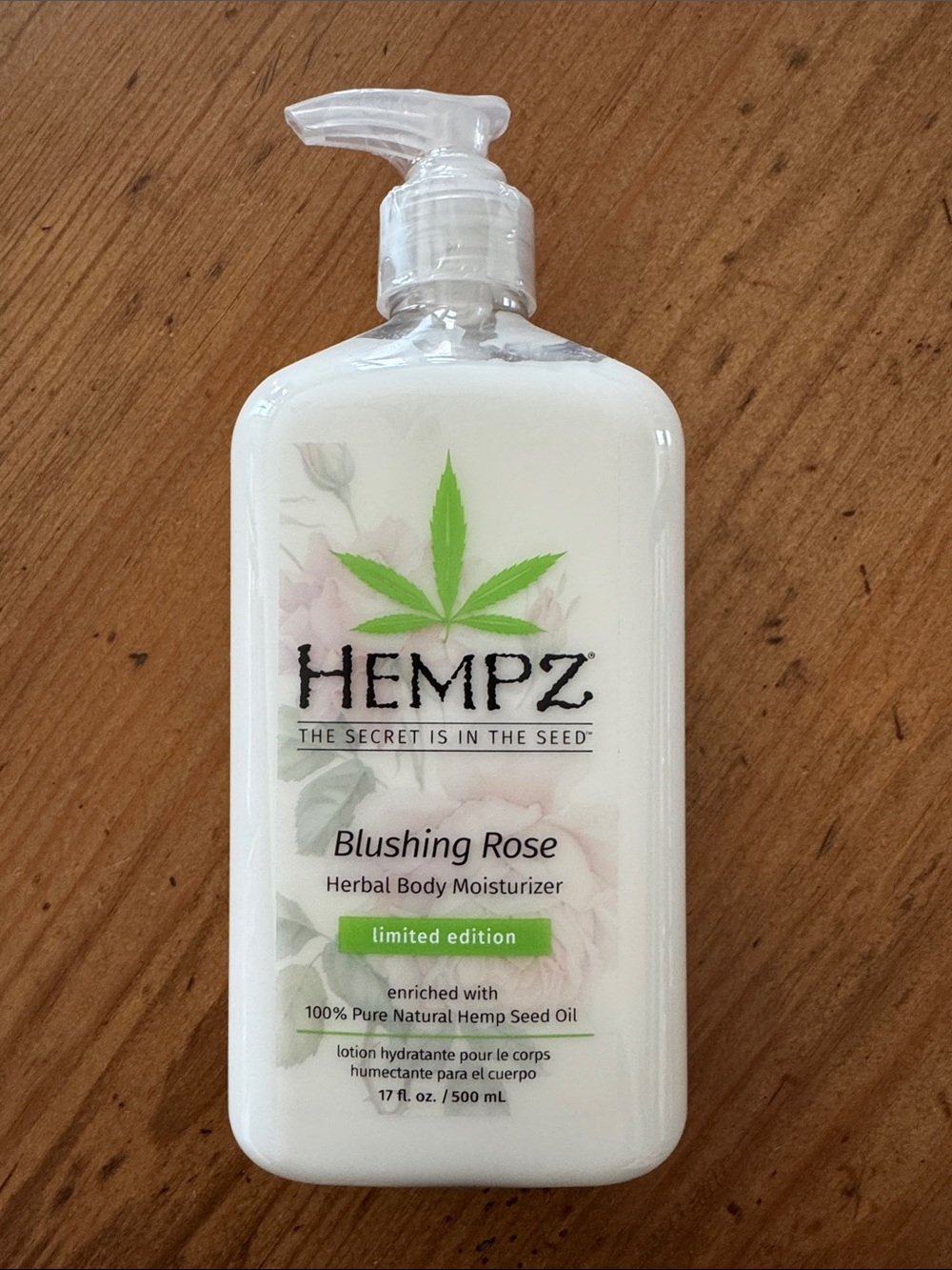 Hempz Blushing Rose Herbal Body Moisturizer